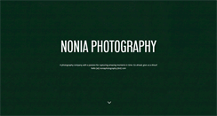 Desktop Screenshot of noniaphotography.com